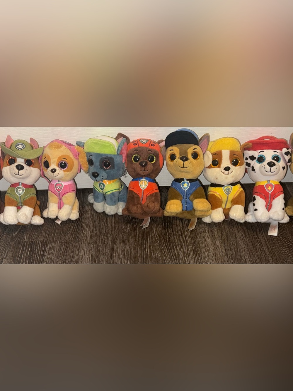Paw patrol character lot